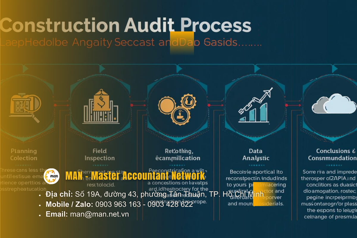 Quy trình kiểm toán xây dựng chuyên sâu đảm bảo