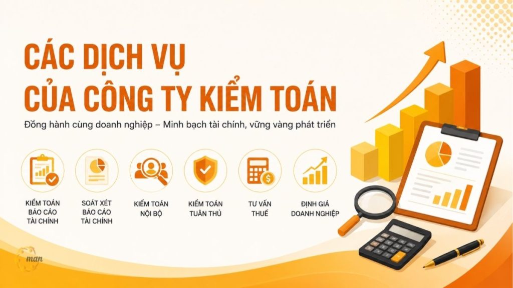 Các dịch vụ của công ty kiểm toán
