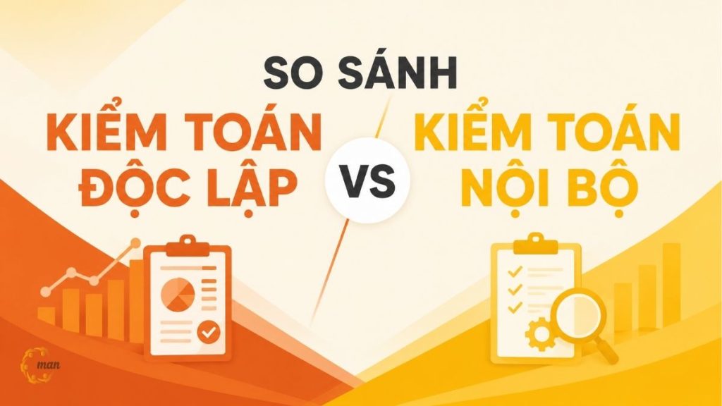 So sánh kiểm toán độc lập và kiểm toán nội bộ