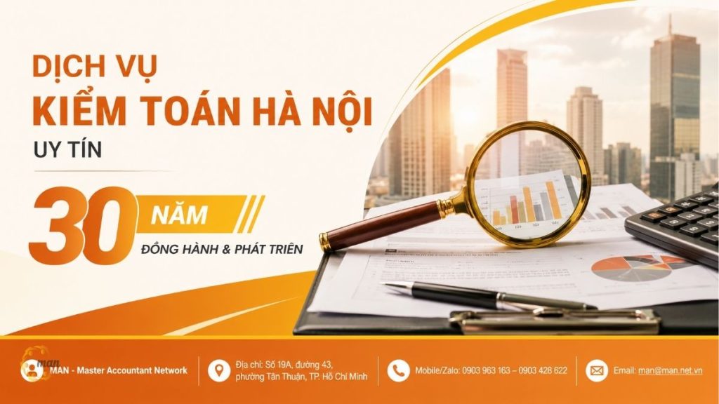 Dịch vụ kiểm toán Hà Nội uy tín 30 năm
