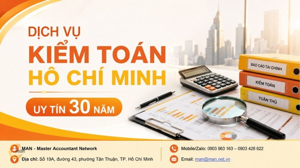Dịch vụ kiểm toán Hồ Chí Minh uy tín 30 năm