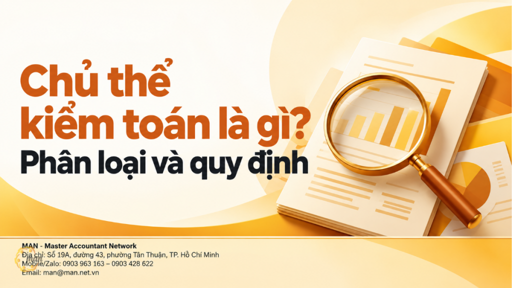 Chủ thể kiểm toán là gì? Phân loại và quy định